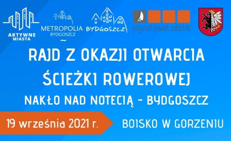 Rajd rowerowy Bydgoszcz - Nakło